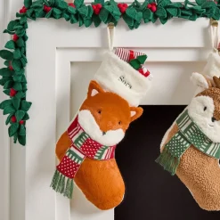 Plush Fox Stocking