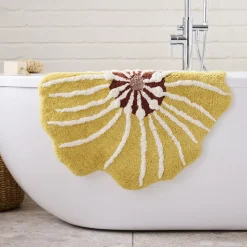 Poppy Floral Bath Mat