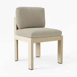 Porto Aluminum Dining Side Chair Cushion Covers