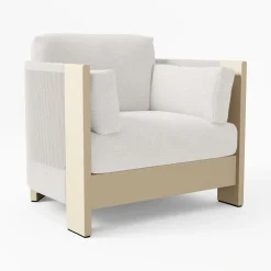 Porto Aluminum Lounge Chair Cushions