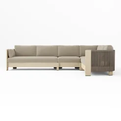 Porto Aluminum 4-Piece L-Shaped Sectional Cushion Covers
