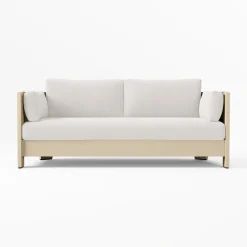 Porto Aluminum 75" Sofa Cushions