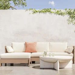 Porto Outdoor 2-Piece Chaise Sectional (105")