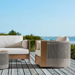 Porto Outdoor Swivel Chair