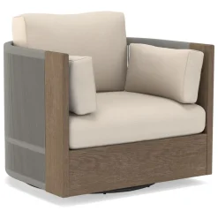 Porto Outdoor Swivel Chair Cushion Covers