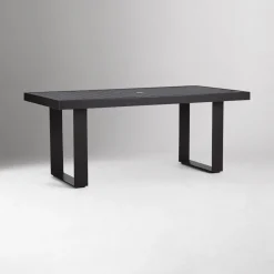 Portside Aluminum Outdoor Dining Table (72")