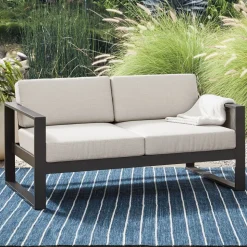 Portside Aluminum Outdoor Sofa (62"–72")