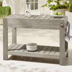 Portside Outdoor Bar Island w/ Ice Bucket