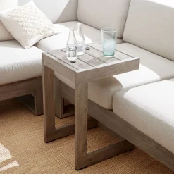Portside Outdoor C-Side Table (17")