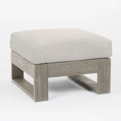 Portside Outdoor Ottoman Protective Cover