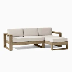 Portside Outdoor 2-Piece Chaise Sectional Protective Cover