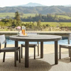 Portside Outdoor Round Dining Table (48")