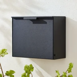 Post & Porch Cubby Wall Mounted Mailbox