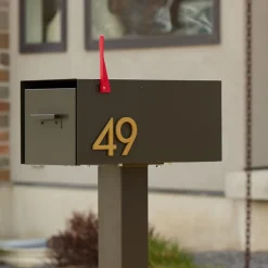 Post & Porch Malone Post-Mounted Mailbox