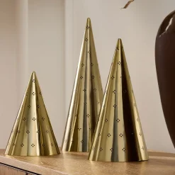 Punched Metal Tabletop Trees