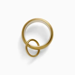 Quiet Glide Double Curtain Rings (Set of 7)