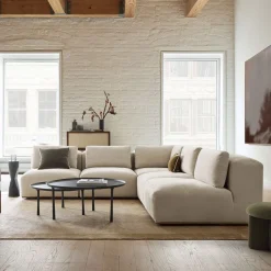 Quinten 5-Piece Armless L-Shaped Sectional (112")
