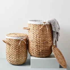 Rattan Woven Hampers