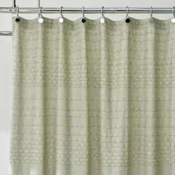 Reese Cotton Linen Shower Curtain