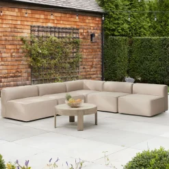 Remi Outdoor 5-Piece Sectional