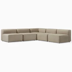 Remi Outdoor 5-Piece Sectional