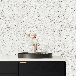Rhythmic Terrazzo Wallpaper