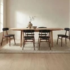 Roebling Leather Dining Chair (Set of 2)