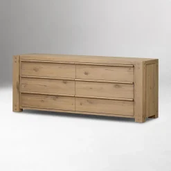 Ronel 6-Drawer Dresser (75")
