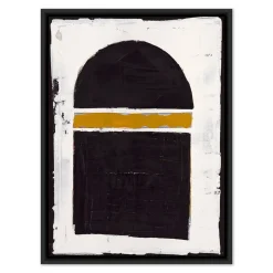 Round Top Framed Wall Art by Black Bird Art Co.
