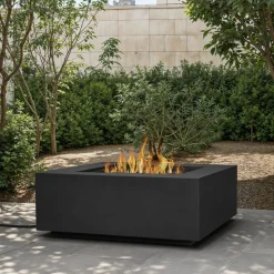 Rutland Square Steel Fire Pit Table (36")