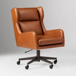 Ryder Leather Swivel Office Chair