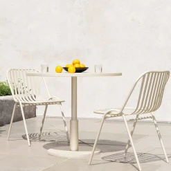 Santa Cruz Outdoor Stacking Dining Chair (Set of 2)