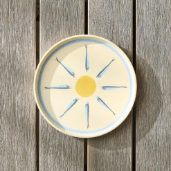 Sardine Melamine Outdoor Salad Plate Sets