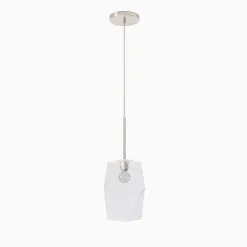 Sculptural Faceted Pendant