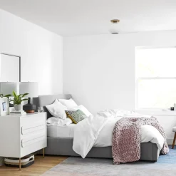 Sculptural Globe Flush Mount
