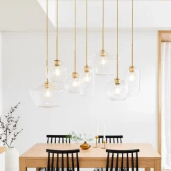 Sculptural 7-Light Multi Chandelier