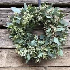 Seeded Eucalyptus Wreath & Garland