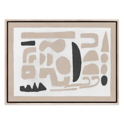 Shapes Of Me Floating Canvas Wall Art