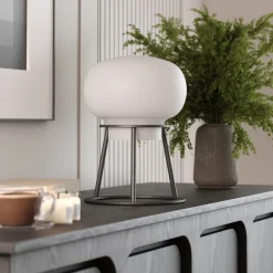 Sheryl Cordless Tripod Oval Table Lamp (15")