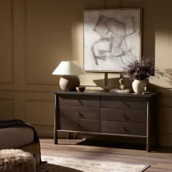 Shizuki 6-Drawer Dresser (65")