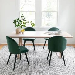 Silas Solid Wood Dining Table (76")