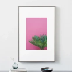 Simply Framed Oversized Gallery Frame - Silver Blackout