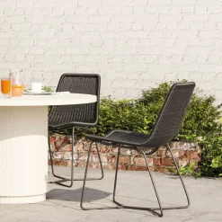 Slope Indoor/Outdoor Dining Chair