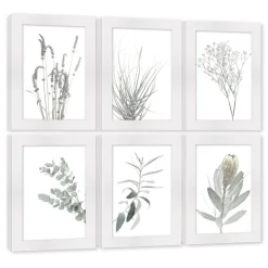 Soft Botanical Framed Wall Art