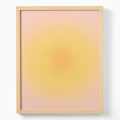 Soft Sun Wall Art by Minted for West Elm