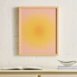 Soft Sun Wall Art by Minted for West Elm
