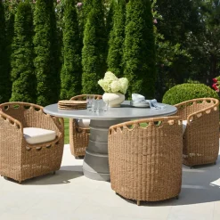 Solen Outdoor Woven Dining Chair