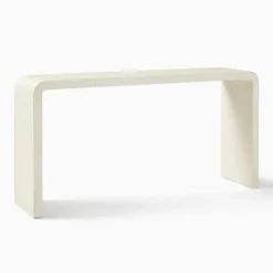 Solstice Painted Raffia Console (60")