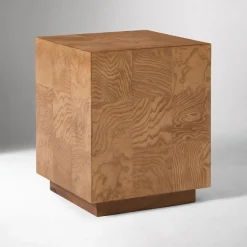 Somerset Burl Side Table (17")