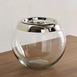 Soro Metal & Glass Ice Bucket